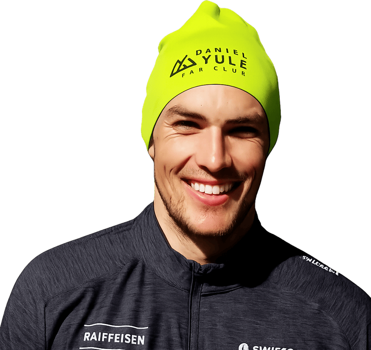 Le bonnet officiel du Fan Club Daniel Yule, en édition volt